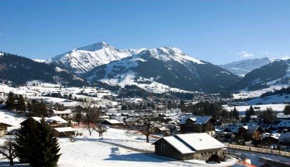 Skifahren in Gstaad