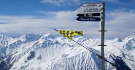 Skifahren in Les Trois Vallees