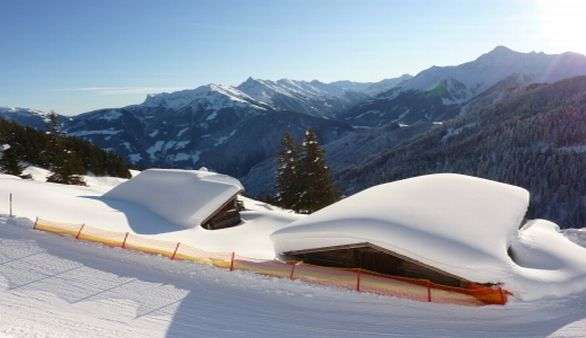 Skifahren im Zillertal