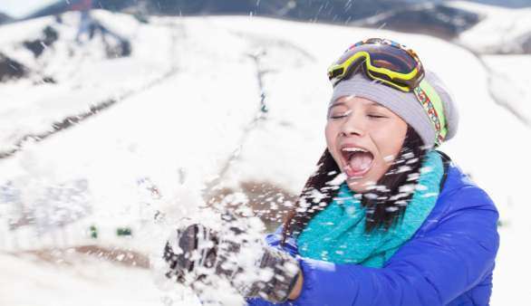 Skifahren in China