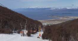 Skifahren in Feuerland